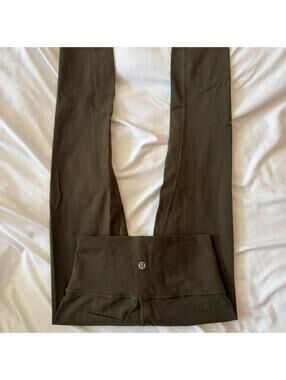Olive green lululemon leggings